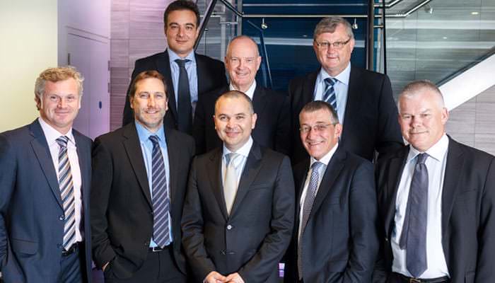 Management Photograph as Group in London Offices - team shot