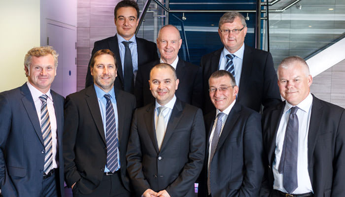Management Photograph as Group in London Offices - team shot