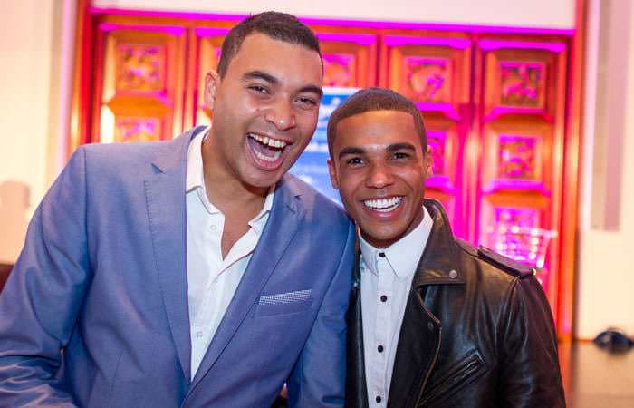 Event Photograph of celebrities at party London