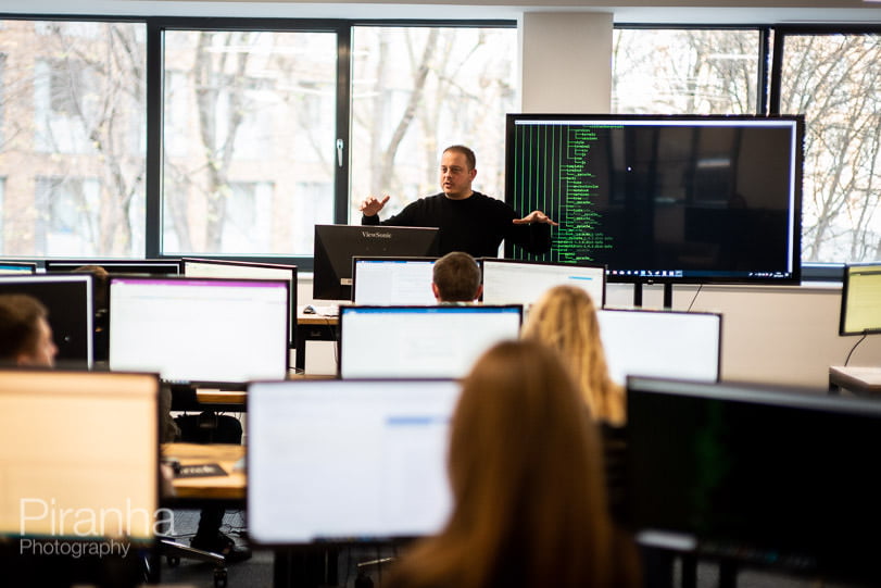 Staff at work in London offices photographed by Piranha Photography