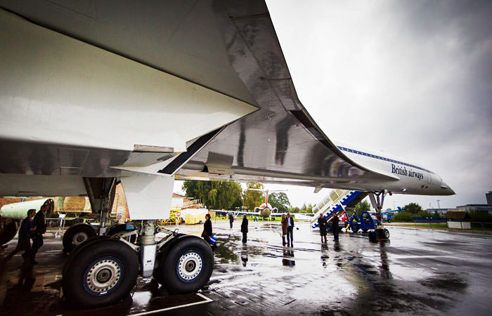 Concorde Photograph at Motor Museum