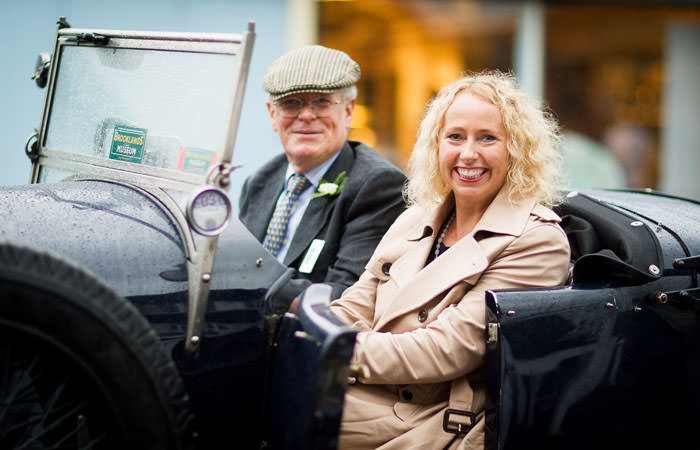 Vintage Car Photographed at Motor Museum Event