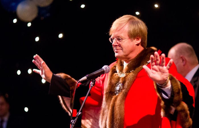 London Mayor Photographed at Taxi Charity Event