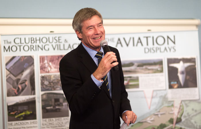 Speaker at Motor Museum Event