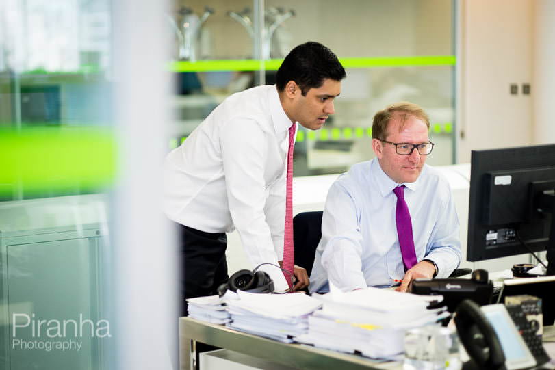 Office photography in London for PE company