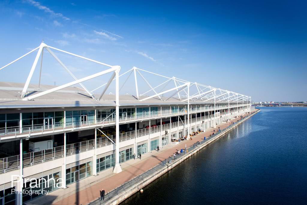 Stand photographer at Excel in London - photography of exterior
