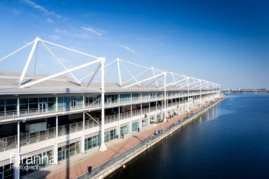 Stand photographer at Excel in London - photography of exterior