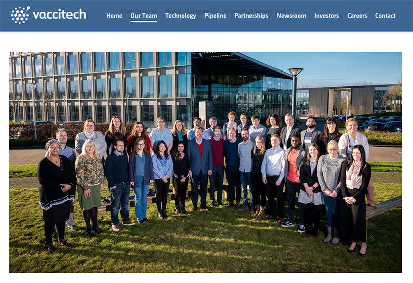 vaccitech website