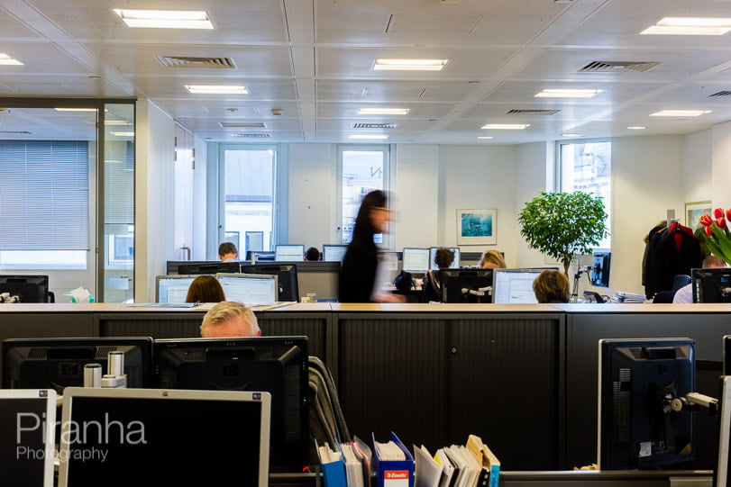 London office photography for insurance company