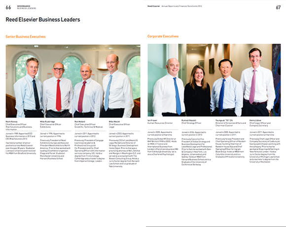 Annual Report Photography