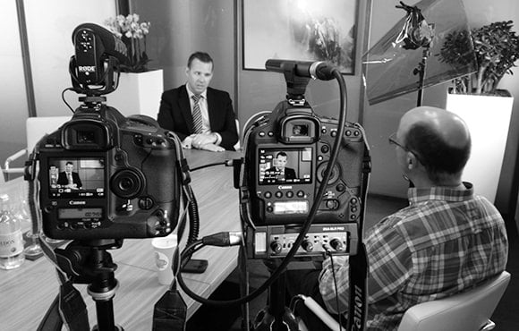 A Corporate Video in Progress 1 Corporate Video on Location in London