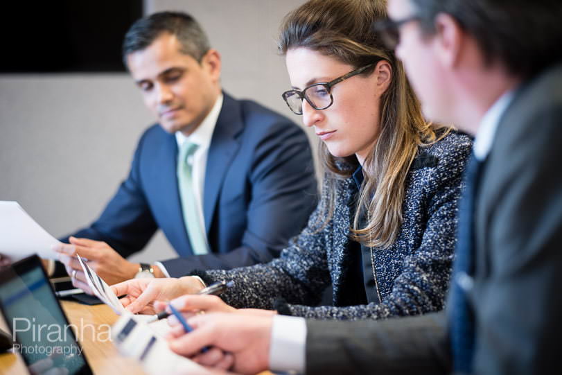 Meeting photography for marketing materials