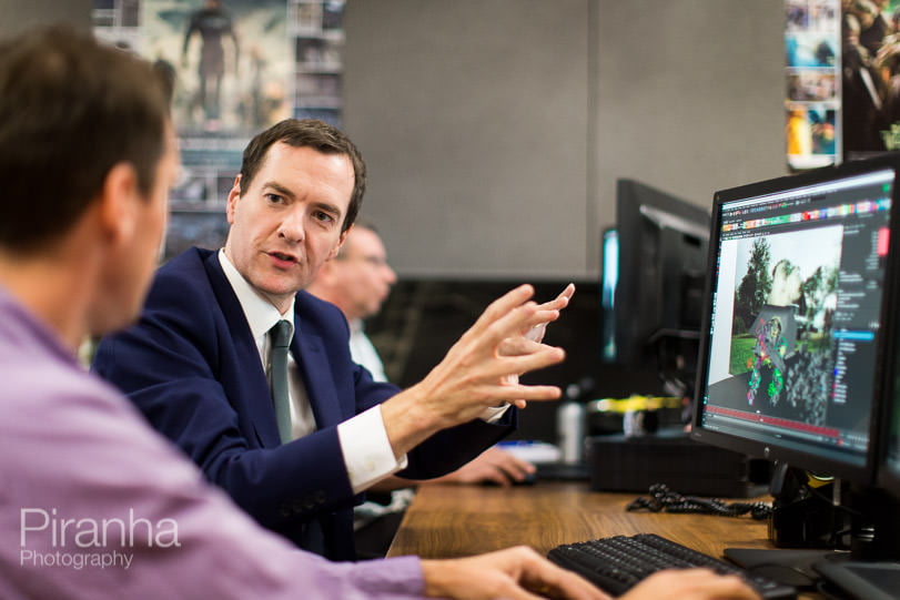Industrial Light & Magic New Studio Opening in London with Star Wars Cast 4 George Osborne at london event