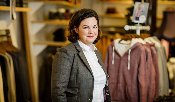Board member photographed in Jack Wills store in Soho, London