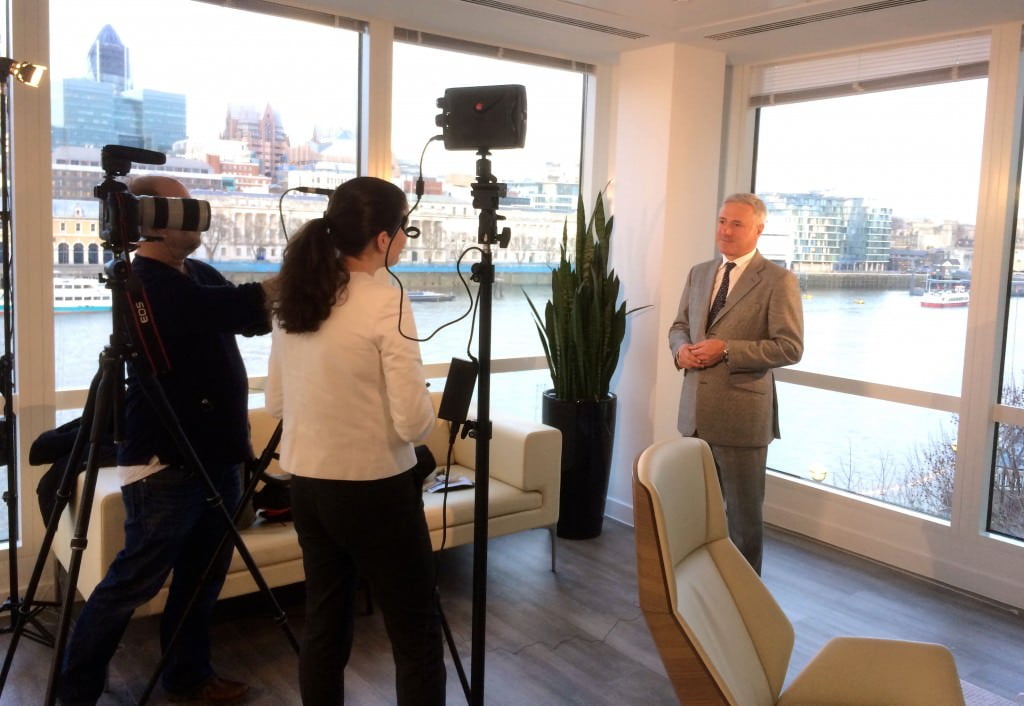 Corporate Videos Project for Investor Meeting and Website 1 Corporate Video Filming in London Offices