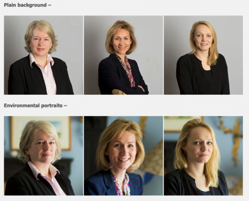 Different Styles of Headshot Photographs 38 Headshot photography on website