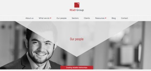 Staff photography for company website