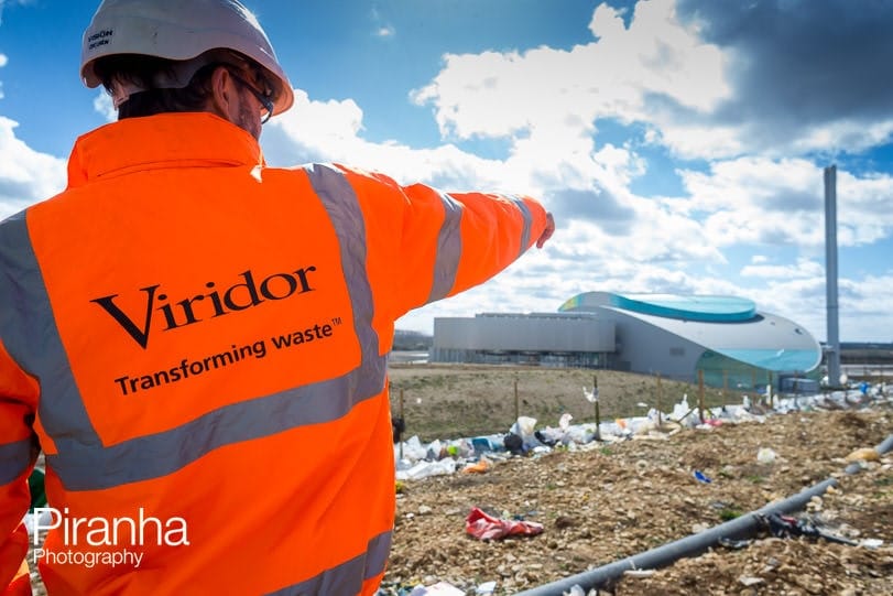 Photography of landfill site for PR and press