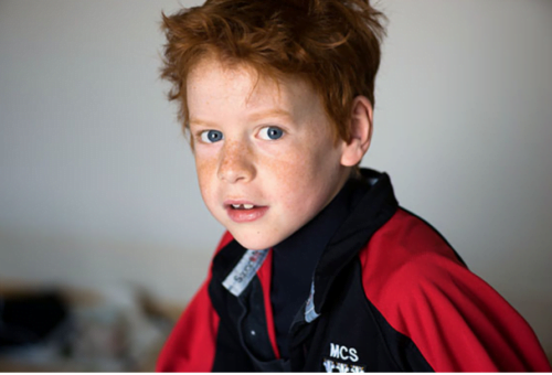 Leica photograph of boy