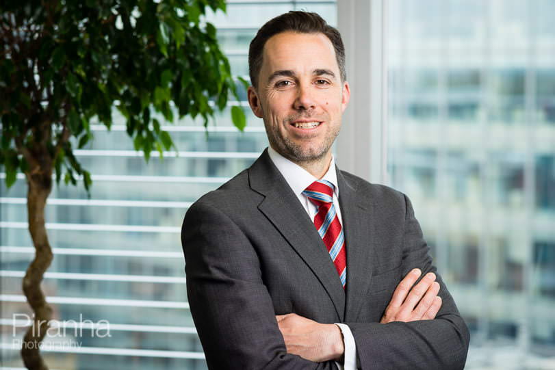 Bank photography on LinkedIn page