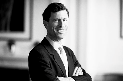 Black and white portrait photograph