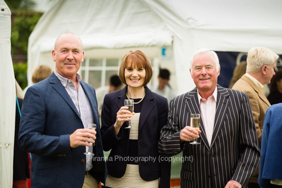 Event photography of party guests in gloucestershire