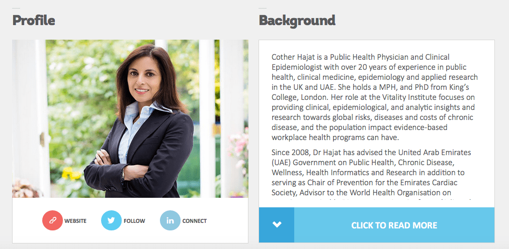 Website Doctor Portrait - Profile Page