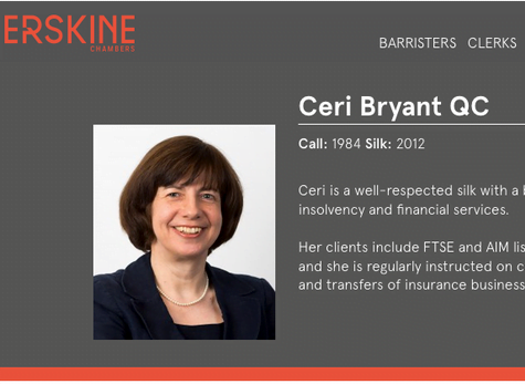 Website photography for Barristers Chambers in London