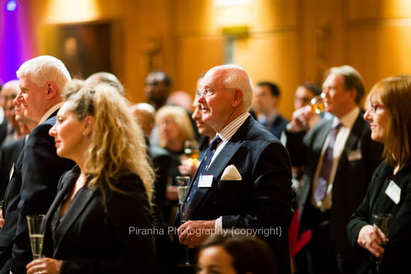 Corporate Photographer London - guests photographed at evening event