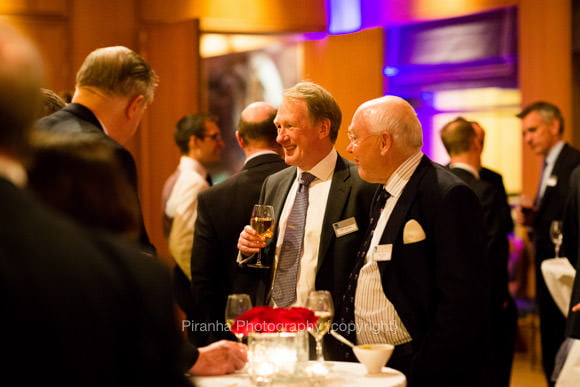Corporate Photographer London - Evening party photographed at Haberdashers Hall