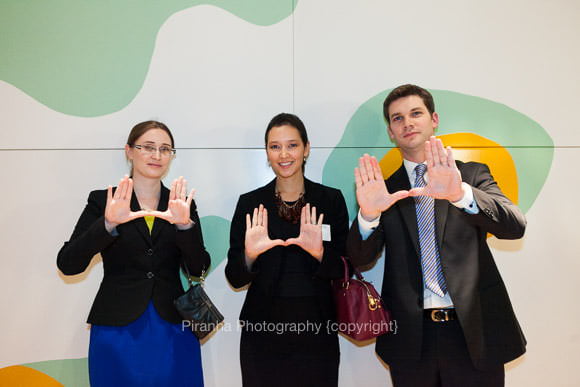 Awards at event in London