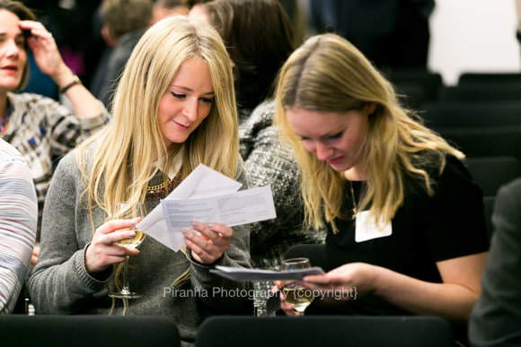 Guests at alumni party in London