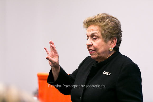 Organiser of alumni party speaking in London for university