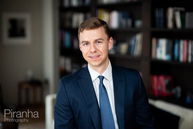 Photography for Private Equity Firm in London 1 Corporate portrait of new joiner at private equity company in London for website