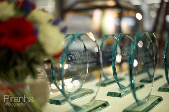 Event photography at The Mandarin Oriental - Photograph of the awards