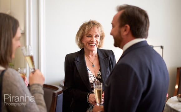 Esther Rantzen at reception