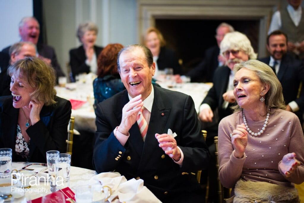 Esther Rantzen and Sir Roger Moore at The Mandarin Oriental