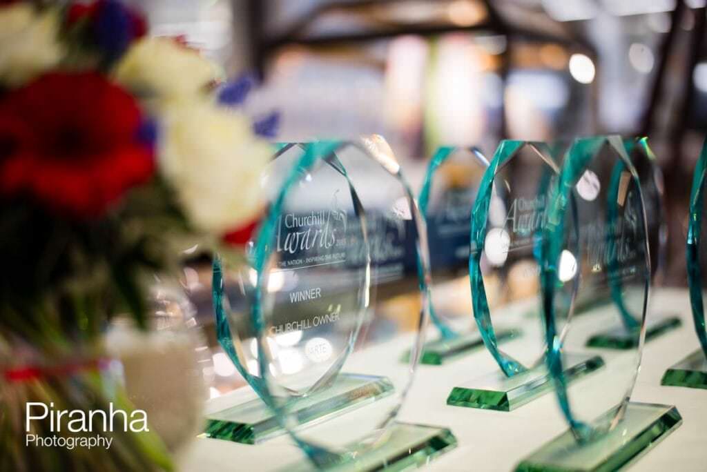 Event photography at The Mandarin Oriental - Photograph of the awards