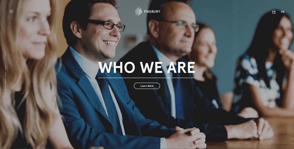 New Website for PR Company - All New Photographs 1 PR Company Website Photography