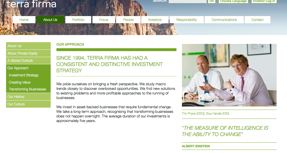 Website Photography for Private Equity Company in London and Guernsey 1 Guy hands in meeting at Terra Firma Guernsey - photograph on website