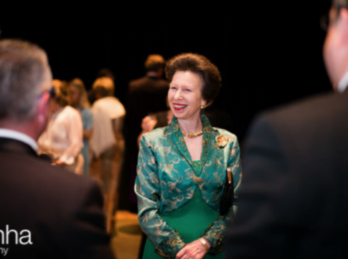 Photography of charity event in Fulham - here pictured HRH Princess Anne