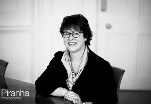 Black and white portrait for PR company in London