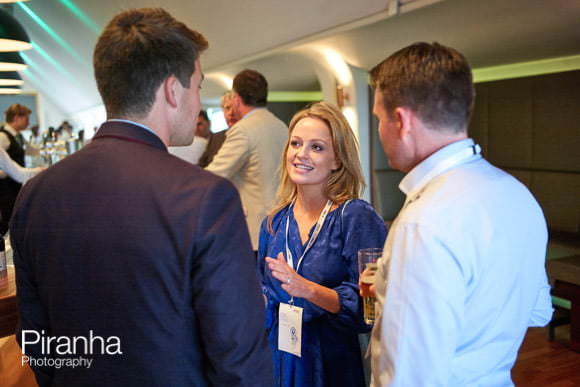 Evening entertainment at event for corporate client