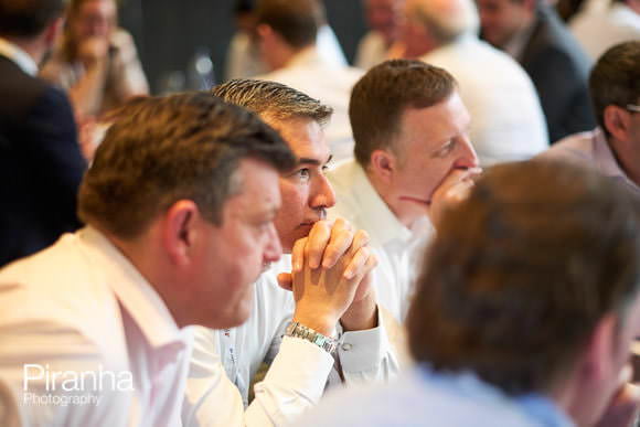 Listening photograph taken at corporate event