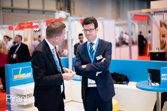 Trade stand photography at event