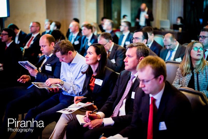 Photography of audience during capital markets day in London