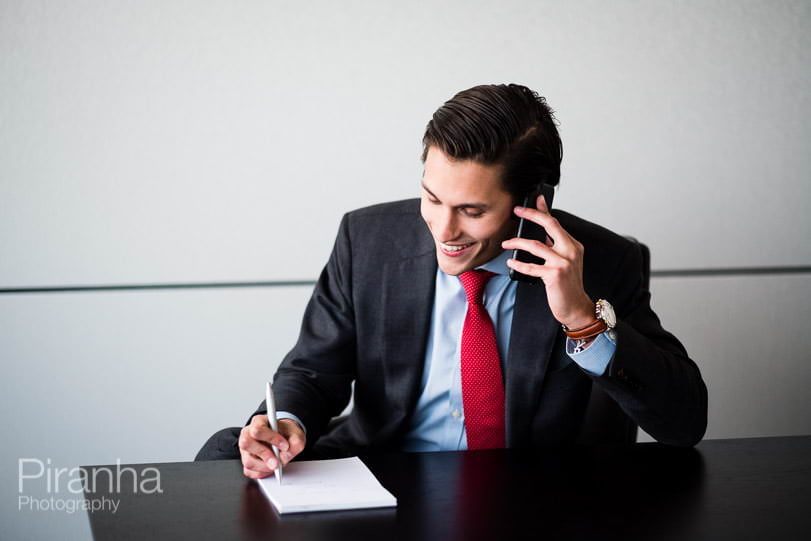 Graduate recruitment brochure photography for law firm