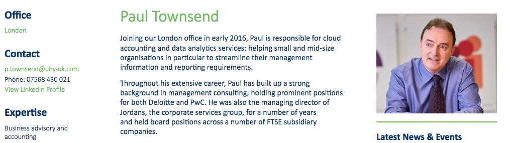 Accountancy Firm Portrait Photography