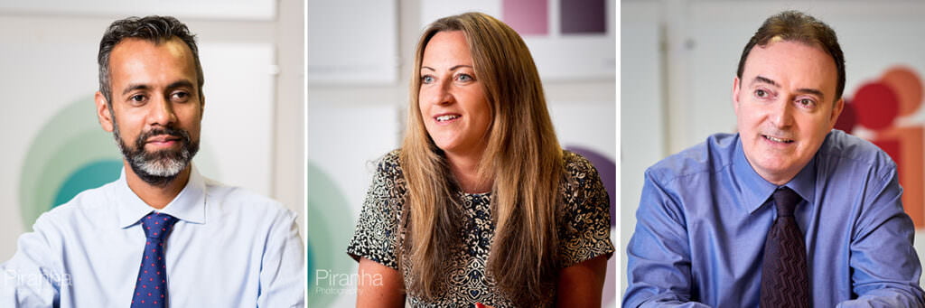 Corporate Portrait Photography for Accountancy Firm 1 Portraits of accountants for new website profile pages taken in London offices