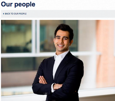 Investment managers profile photography